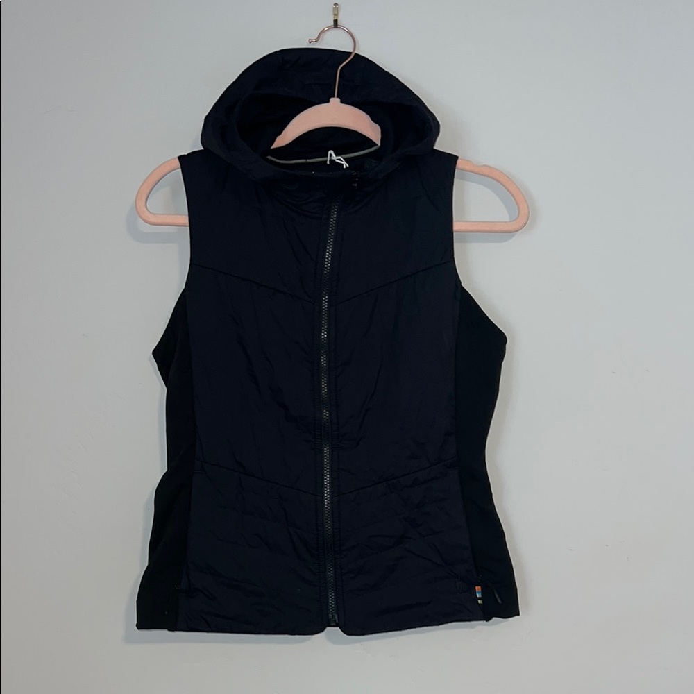 Smartwool Black Hooded Vest